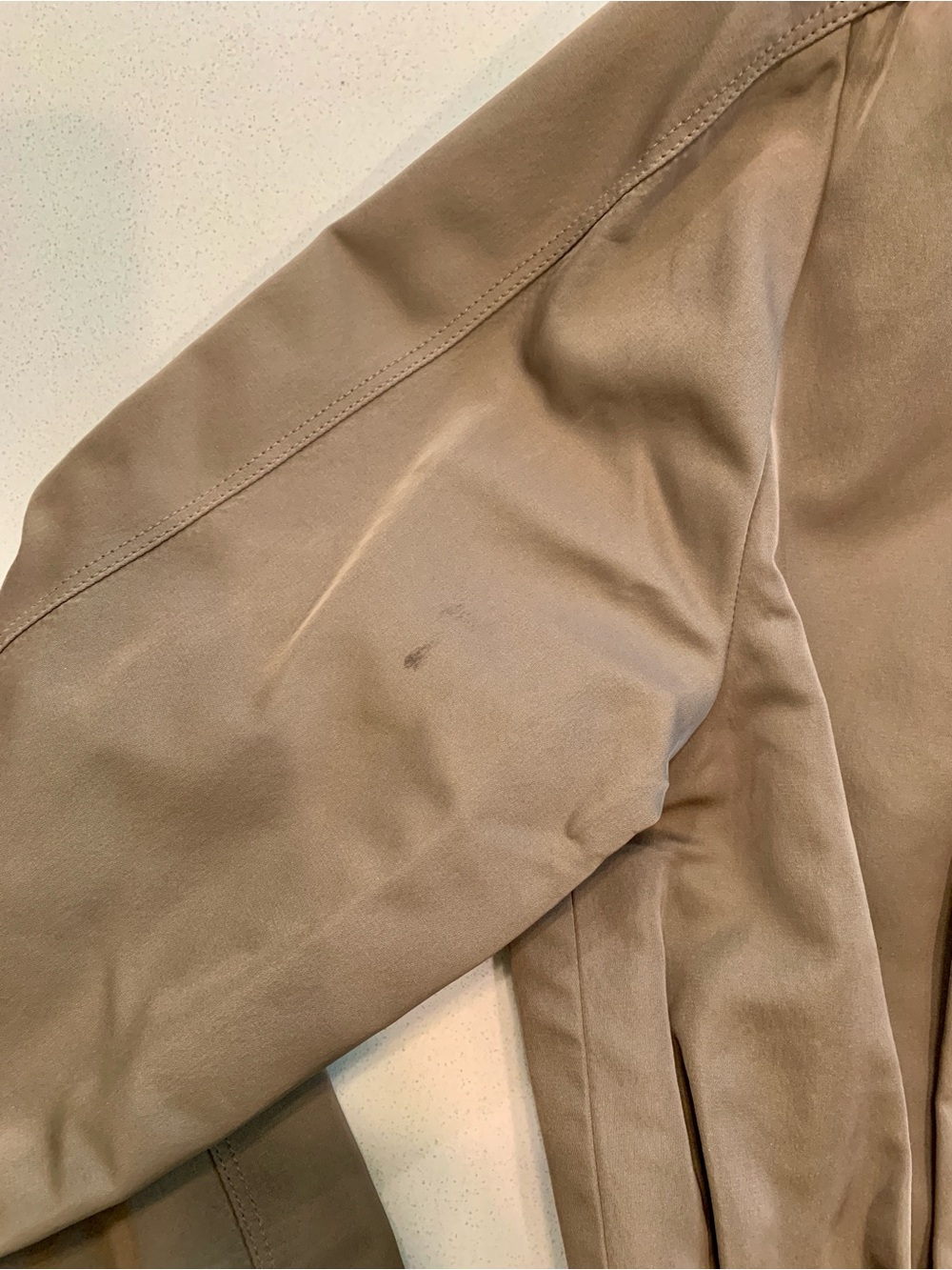 Women's Burberry London Leather-Trimmed Cropped Tech-Nylon Bomber Jacket (FW13) - Picture 8 of 14